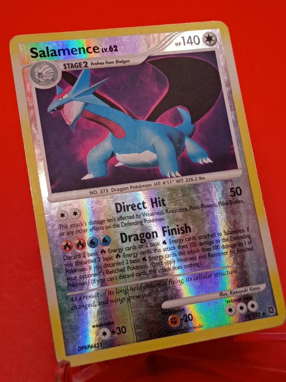 Salamence 18/132 Secret Wonders MP Reverse Holo Pokémon